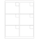4" x 3.33"  Sheet Label