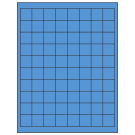 1" x 1"  Sheet Label