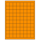 1" x 1"  Sheet Label