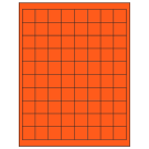 1" x 1"  Sheet Label