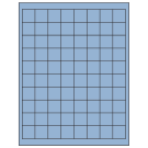 1" x 1"  Sheet Label