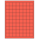 1" x 1"  Sheet Label