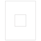 3.1494" x 3.3072"  Sheet Label