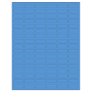 1.25" x 0.5"  Sheet Label