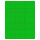 1.25" x 0.5"  Sheet Label