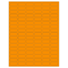 1.25" x 0.5"  Sheet Label