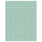 1.25" x 0.5"  Sheet Label