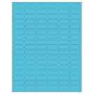 1.25" x 0.5"  Sheet Label