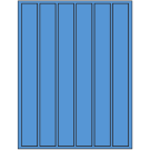 1.18" x 10.6"  Sheet Label