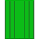 1.18" x 10.6"  Sheet Label