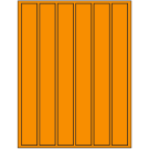 1.18" x 10.6"  Sheet Label