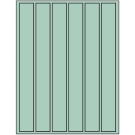 1.18" x 10.6"  Sheet Label