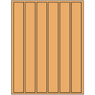 1.18" x 10.6"  Sheet Label