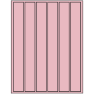 1.18" x 10.6"  Sheet Label