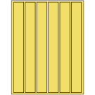 1.18" x 10.6"  Sheet Label