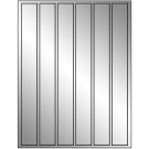 1.18" x 10.6"  Sheet Label