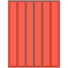 1.18" x 10.6"  Sheet Label