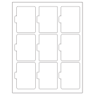 2.5135" x 3.2152"  Sheet Label