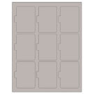 2.5135" x 3.2152"  Sheet Label