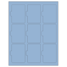 2.5135" x 3.2152"  Sheet Label