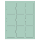 2.5135" x 3.2152"  Sheet Label