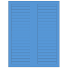 3.125" x 0.5"  Sheet Label