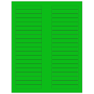 3.125" x 0.5"  Sheet Label