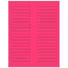 3.125" x 0.5"  Sheet Label