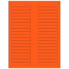 3.125" x 0.5"  Sheet Label