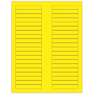 3.125" x 0.5"  Sheet Label