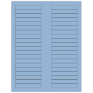 3.125" x 0.5"  Sheet Label