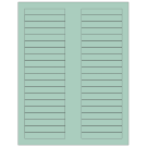3.125" x 0.5"  Sheet Label