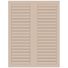 3.125" x 0.5"  Sheet Label