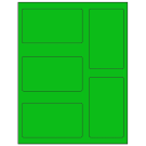 2.7656" x 4.7656"  Sheet Label