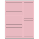 2.7656" x 4.7656"  Sheet Label