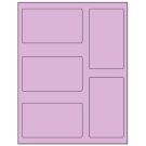 2.7656" x 4.7656"  Sheet Label