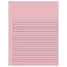 7.625" x 0.375"  Sheet Label