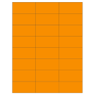 2.83" x 1.375"  Sheet Label