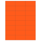 2.83" x 1.375"  Sheet Label