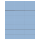 2.83" x 1.375"  Sheet Label