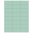 2.83" x 1.375"  Sheet Label