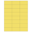 2.83" x 1.375"  Sheet Label