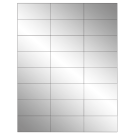 2.83" x 1.375"  Sheet Label