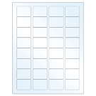 1.75" x 1.25"  Sheet Label