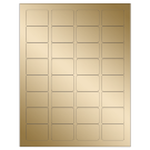 1.75" x 1.25"  Sheet Label