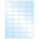 1.75" x 1.25"  Sheet Label