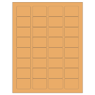 1.75" x 1.25"  Sheet Label