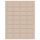 1.75" x 1.25"  Sheet Label