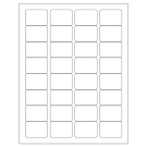 1.75" x 1.25"  Sheet Label