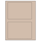 6.78" x 4.75"  Sheet Label